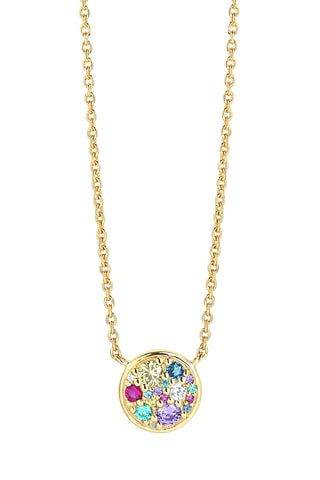 Collar Novara - Plata chapada en oro amarillo