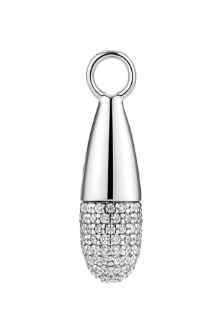 Charm Goccia - Plata