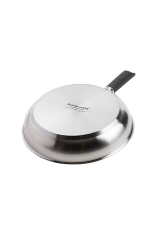 3 poêles en acier inoxydable - 20, 24 et 28 cm - KitchenAid