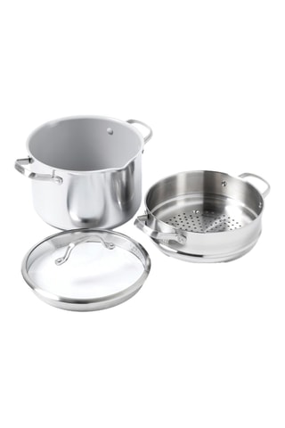 Marmite en acier inoxydable Venice Pro - 7,5 x 25 x 45 cm - Greenpan