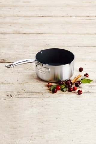 Panela em aço inoxidável revestimento cerâmica Barcelona - 16 cm - 1,5 l - Greenpan