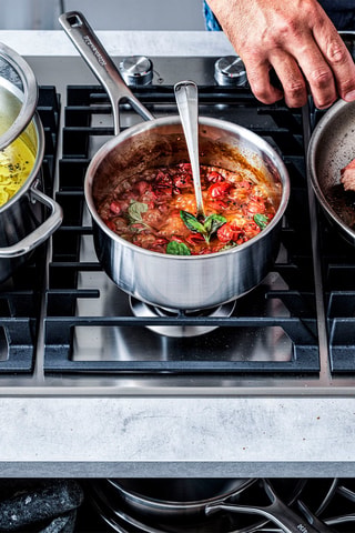 Batterie de cuisine en acier inoxydable - 7 pièces - KitchenAid