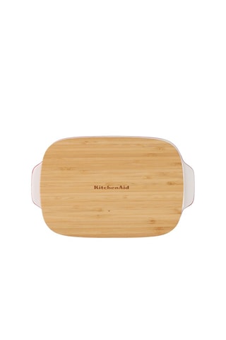Travessa para forno em cerâmica - 32,8 x 19,5 x 7,5 cm