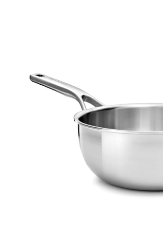 Frigideira de saltear em aço inoxidável. 24 cm - 3.7 l