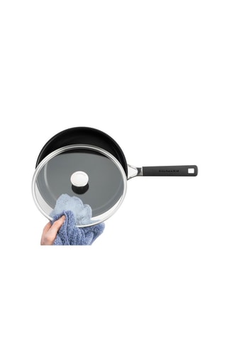 Frigideira de saltear em aço inoxidável com tampa - 26 cm - 3,6 l