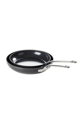 2 poêles revêtement céramique Barcelona - 24/28 cm - Greenpan