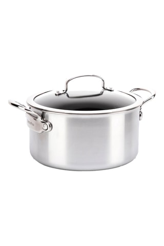 Tacho em aço inoxidável revestimento cerâmica Barcelona - 24 cm - 5,8 l - Greenpan