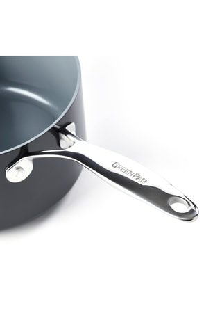 2 casseroles en acier inoxydable Valencia Pro - 16 cm - 1,8 l - Greenpan