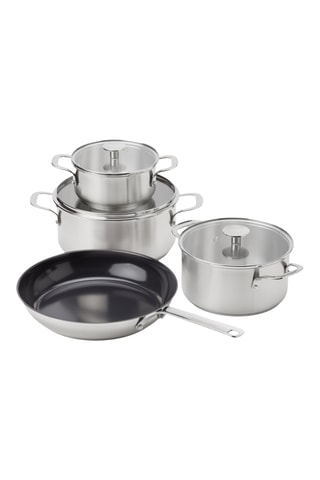 Batterie de cuisine en acier inoxydable - 7 pièces - KitchenAid