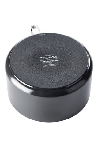 3 casseroles avec couvercles en acier inoxydable - 16/18/20 cm - Greenpan