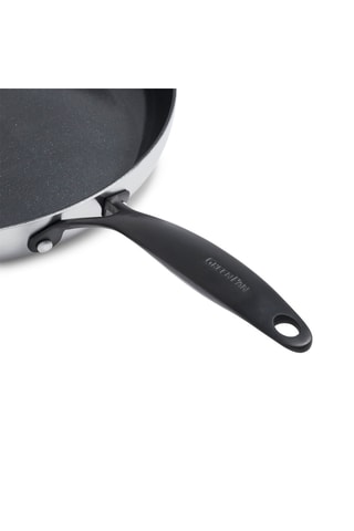 2 poêles en acier inoxydable - 20/26 cm - Greenpan