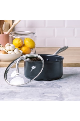 Caçarola com tampa em aço inoxidável Lima - Greenpan