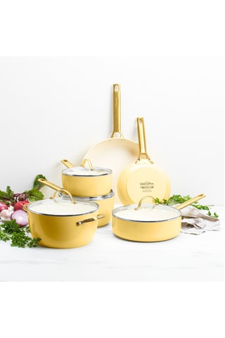 Batterie de cuisine en acier inoxydable Padova - 10 pièces - Greenpan