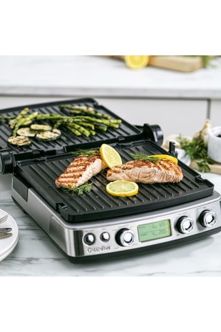Grelhador em aço inoxidável Elite Contact - 2200 W - Greenpan