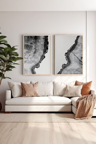 2 cuadros - 33 x 48 cm