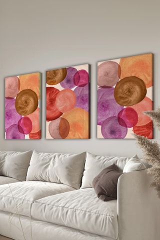 3 cuadros - 40 x 60 x 3 cm (x3)