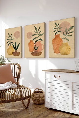 3 cuadros - 40 x 60 x 3 cm (x3)