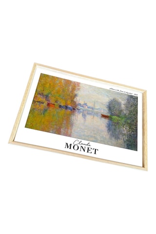 Cuadro «El Sena en Argenteuil» de Claude Monet - 42 x 62 cm