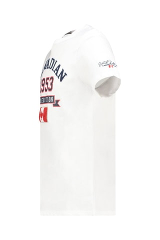 Camiseta Jollegioeak - Blanco, negro y rojo