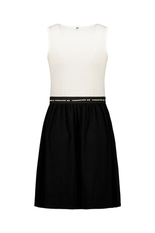 Vestido efecto doble prenda Jodieak - Blanco