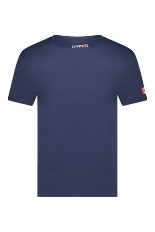 Camiseta Jurbeak - Blanco, azul y rojo