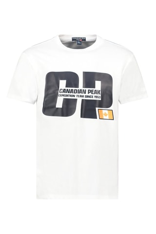 Camiseta - Blanco, negro y amarillo