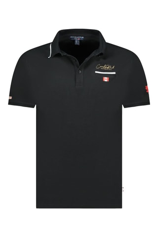 Polo Kareak - Negro y rojo