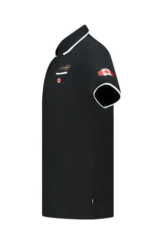 Polo Kareak - Negro y rojo