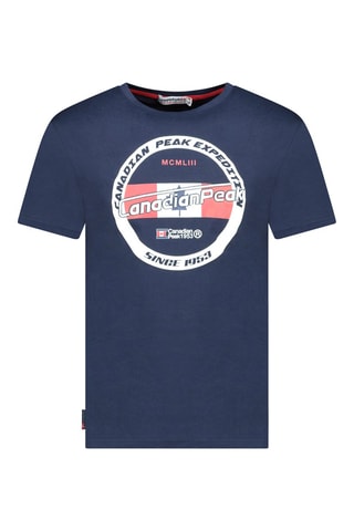 Camiseta - Blanco y azul