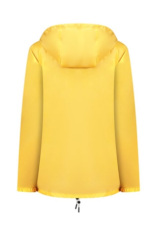 Chaqueta con capucha Boateak - Blanco, negro y amarillo