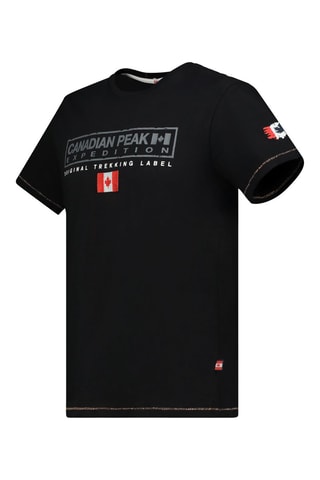 Camiseta - Blanco, gris y negro