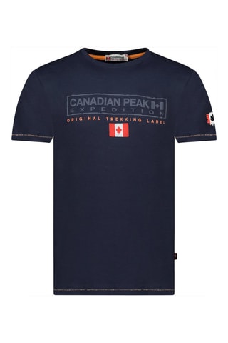 Camiseta - Blanco, azul y rojo
