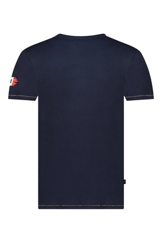 Camiseta - Blanco, azul y rojo