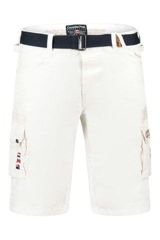 Bermudas cargo - Blanco