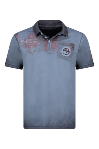 Polo Kimaceak - Azul y gris