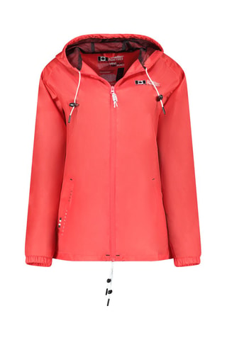 Chaqueta con capucha Boateak - Rojo