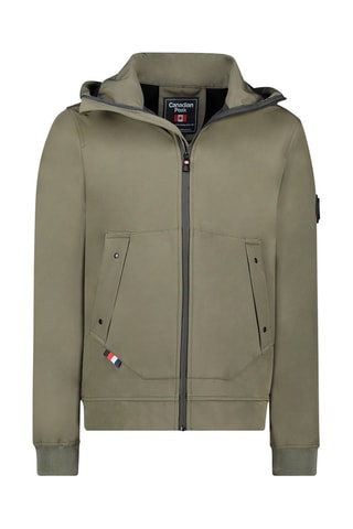 Chaqueta con capucha - Verde