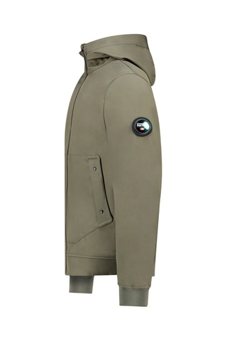 Chaqueta con capucha - Verde