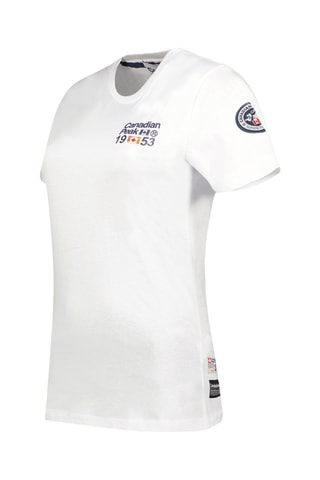 Camiseta Jarofea - Blanco, rojo y azul