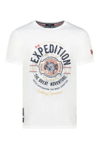 Camiseta Jaldemareak - Blanco, negro y rojo