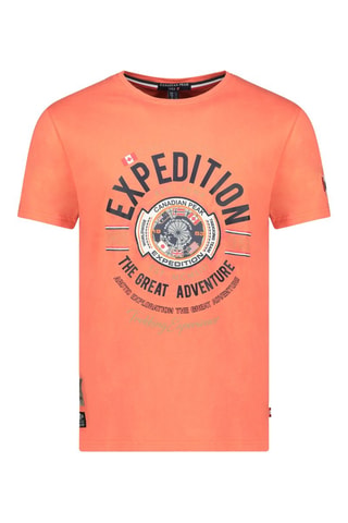 Camiseta Jaldemareak - Negro y naranja