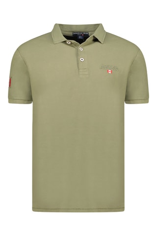 Polo Karseak - Rojo, blanco y verde