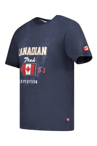 Camiseta Juitreak - Blanco, rojo y azul