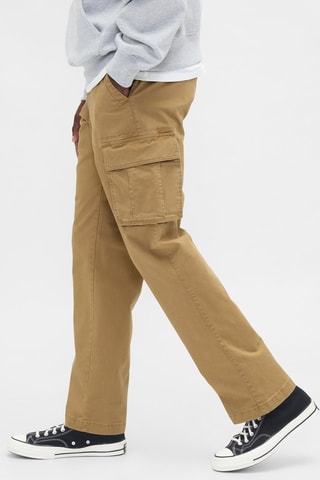 Pantaloni cargo - Kaki