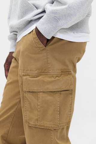 Pantaloni cargo - Kaki