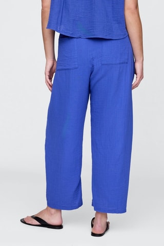 Pantaloni relaxed - Cobalto