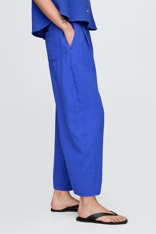 Pantaloni relaxed - Cobalto