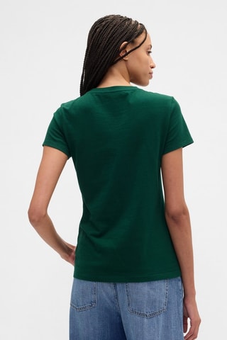 T-shirt straight - Verde smeraldo