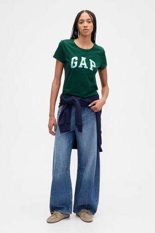 T-shirt straight - Verde smeraldo