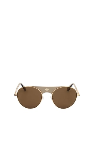 Lunettes de soleil femme - Catégorie 3 - Adidas Original - Marron et doré